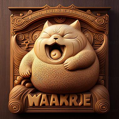 3D model Wake Up Snorlax Wake Up Kabigon (STL)